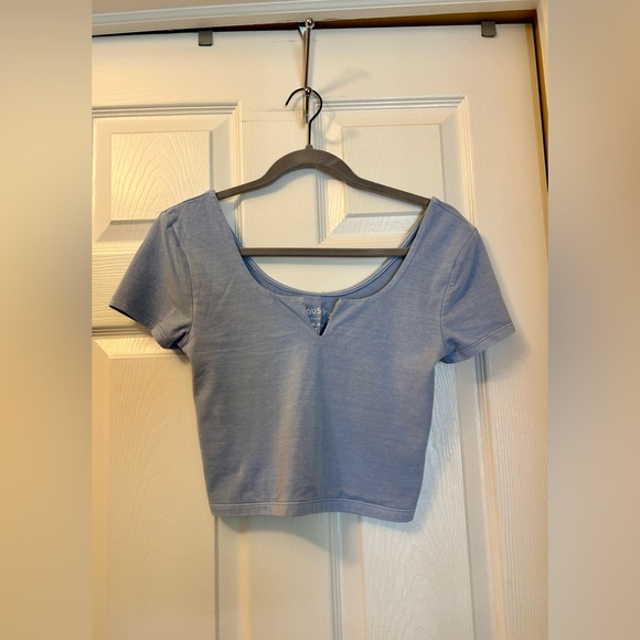Aeropostale Blue Baby Tee - Picture 5 of 8
